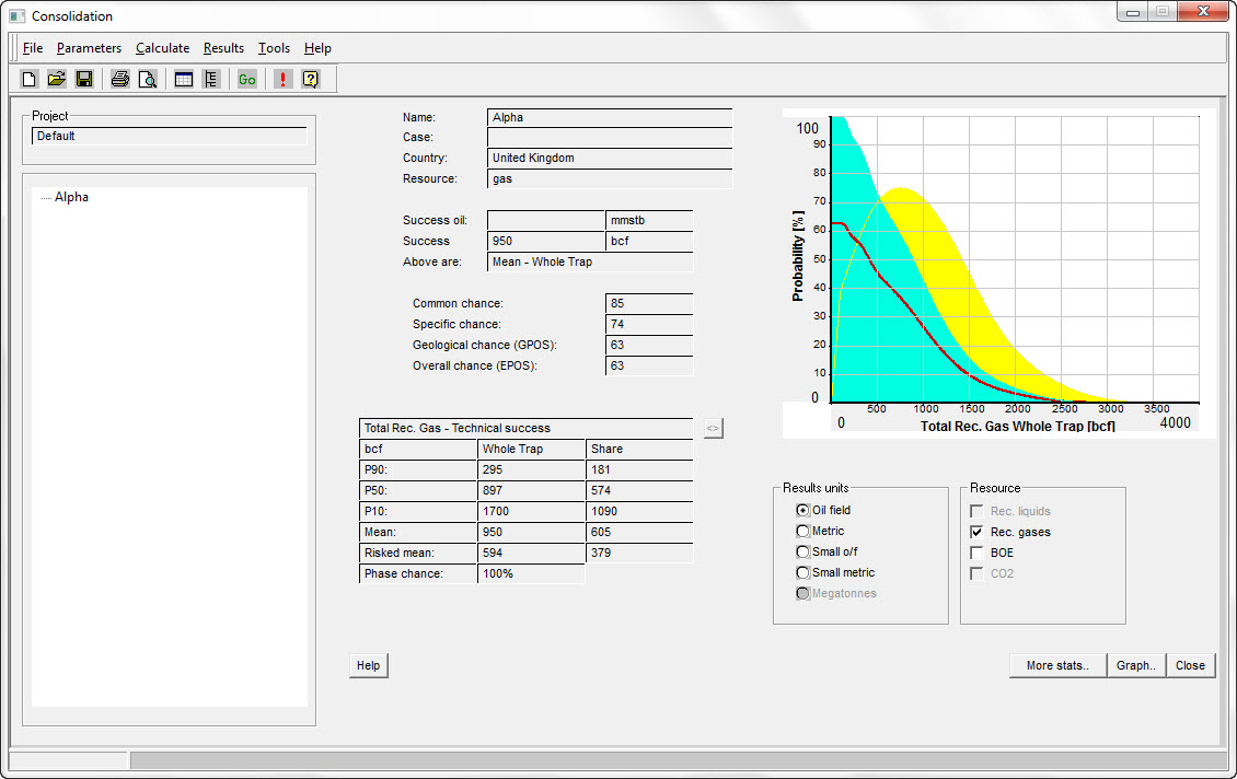 Consolidation Summary Screen