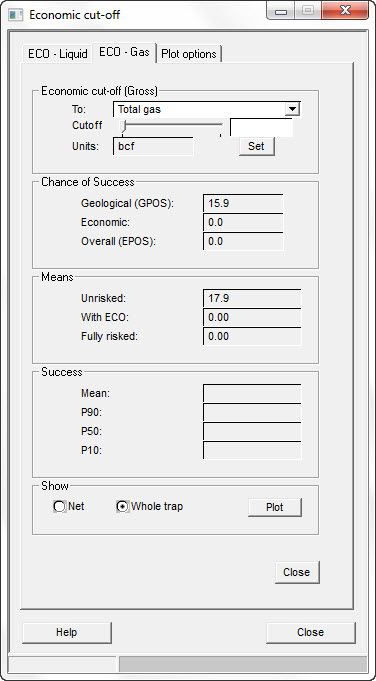 Economic Cut-off - Gas